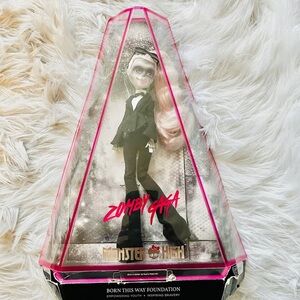 Monster High Zomby Gaga Doll - Pink and Black